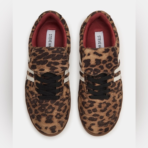 Steve Madden MADRID LEOPARD Sneakers - size 6.5 - Picture 3 of 4
